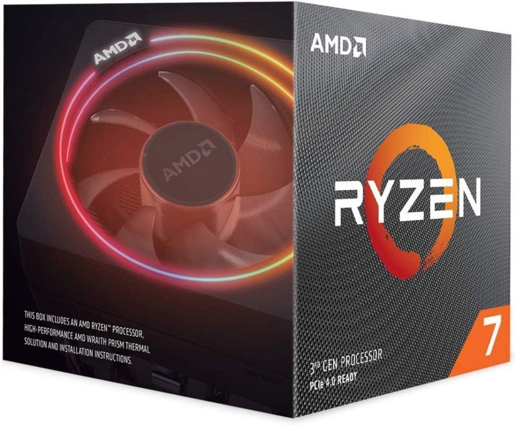 AMD Ryzen 7 3700X CPU Box